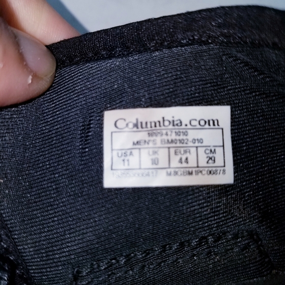 ? Columbia |‎ Mens Strap Sandals size 11, Black main image 7